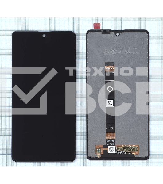 Дисплей для Sony Xperia Ace III в сборе с тачскрином черный orig lcd