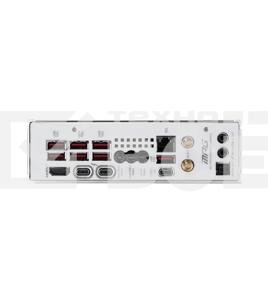 Материнская плата MSI MPG Z890I EDGE TI WIFI, LGA 1851, Intel Z890, 2xDDR5, 2xSATA, 4xM.2, 1xPCIe 5.0 x16, 1xHDMI, 2xThunderbolt 4, 1xUSB-C, 1x 5Gb LAN, 7xUSB-A 10Gbps, 2xUSB-A 5Gbps, 1xUSB-C 20Gbps, 7.1, 2x3.5 мм, TOSLINK, Mini-ITX