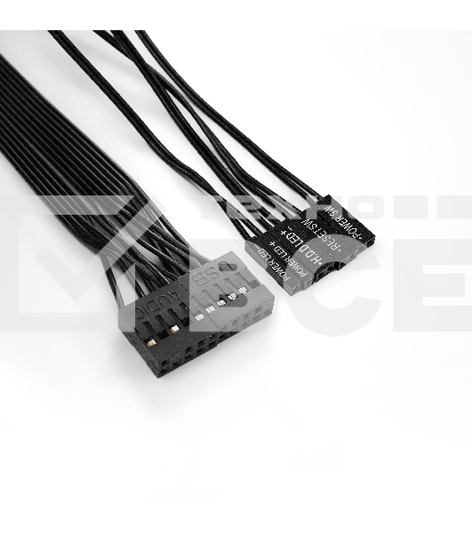 Компьютерный корпус Miditower ExeGate UN-605B Black, ATX, (без БП), 2*USB, Audio, замок блокировки кнопки питания