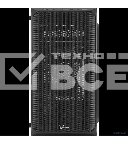 Компьютерный корпус Aerocool/Formula CS-107 черный без БП mATX 1x120мм 1xUSB 2.0 1xUSB 3.0 audio