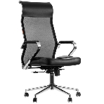 Кресло Chairman 700 черный, сетка, 120 кг, механизм качания, фото24