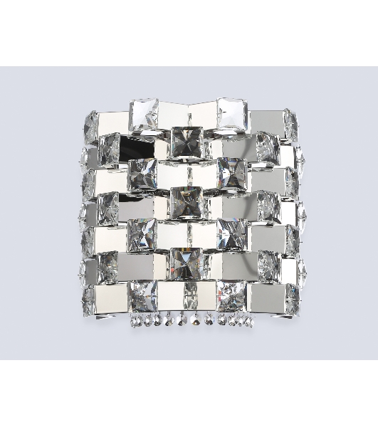 Настенный светильник Ambrella light LH41012/2 CH/CL хром/прозрачный E14*2 max 40W 300*190*270