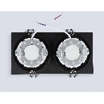 Светильник Ambrella light TN6615/2 BK черный IP44 GX53/2 max 15W 215*110*24, фото4