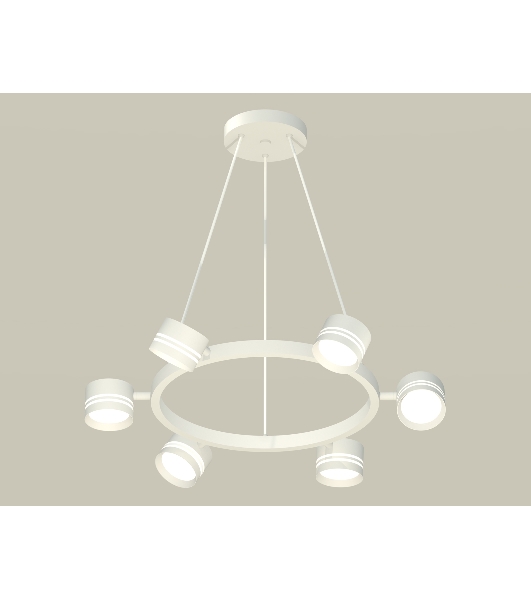 Светильник Ambrella light XB9191202/6 SWH/FR белый песок/белый матовый GX53 (C9191, N8477)