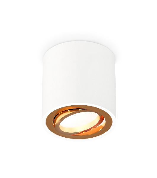 Светильник Ambrella Light XS7531004 SWH/PYG белый песок/золото желтое полированное MR16 GU5.3 (C7531, N7004)