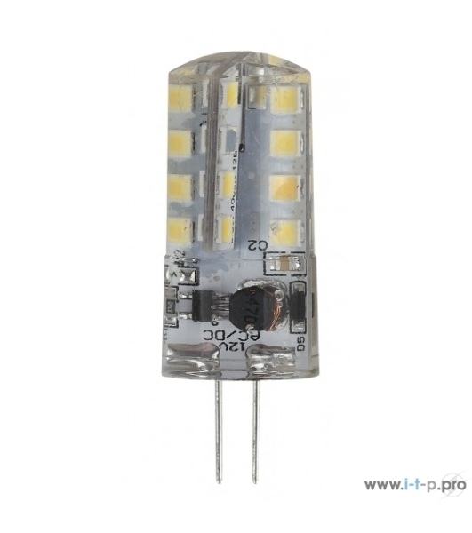 Лампа светодиодная ЭРА LED smd JC-3w-12V-827-G4