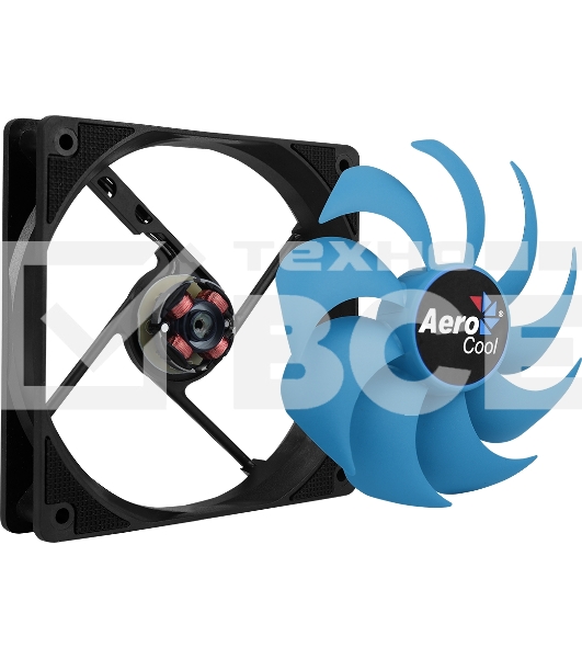 Вентилятор для корпуса AeroCool / Formula Motion 12 Plus черный, 120 мм, 1200 об/мин, 22.1 дБ, 3 pin