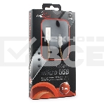 Кабель USB 2.0 Cablexpert CC-P-mUSB02Gd-1M, AM/microB, серия Platinum, длина 1м, золотой, блистер, фото 1