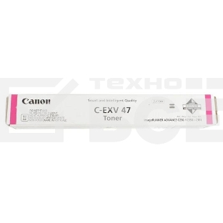 Картридж лазерный Canon C-EXV47M (8518B002) пурпурный (21500 стр) для Canon iR-ADV С351iF/C350i/C250i