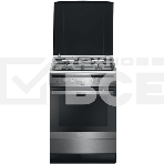 Плита газовая Hansa FCGX62020 серебристый, конфорок 4 шт, духовка 56 л, 60 см x 85 см x 60 см, фото2
