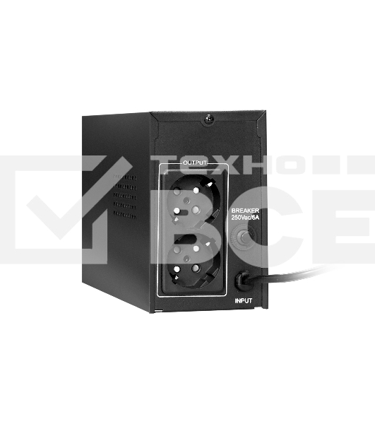 Источник бесперебойного питания ExeGate EP285525RUS SpecialPro UNB-400.LED.AVR.EURO <400VA/240W, LED, AVR, 2 евророзетки, Black>