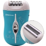 Эпилятор Sakura SA-5540SBL 2нас+бритва 2скор аккум, фото 1