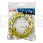Патч-корд Buro UTP cat5E 3м желтый RJ-45 (m)-RJ-45 (m), фото2
