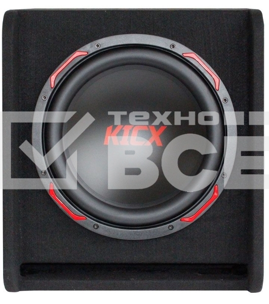 Сабвуфер автомобильный Kicx GT305BPA 350Вт активный (30см/12
