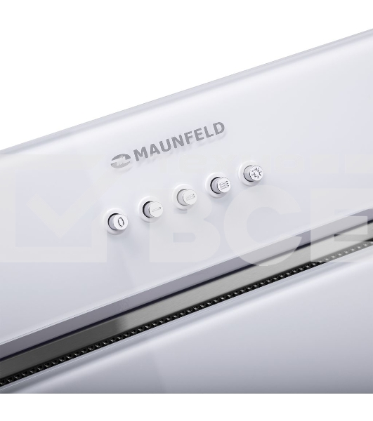 Кухонная вытяжка Maunfeld TRAPEZE 601GG белый