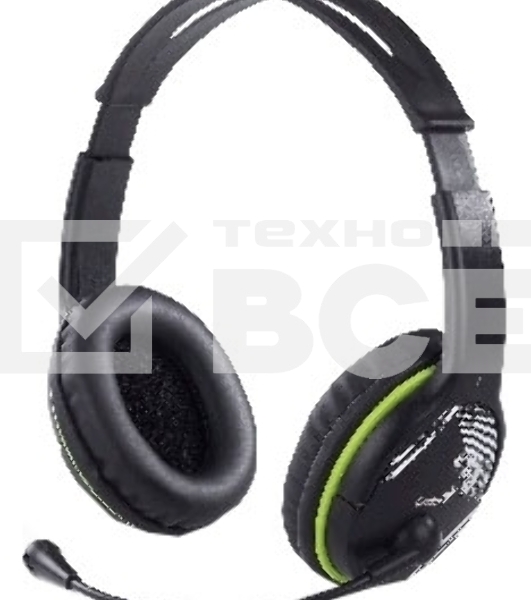 Гарнитура Genius HS-400А Black-Green