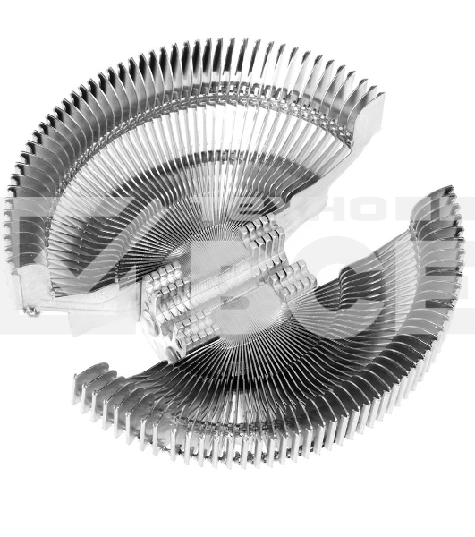 Кулер Cooler ID-Cooling DK-01 черный/серебристый 92мм алюминий 2500rpm 29db 95W 52мм