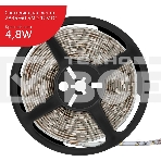 Лента LED Elementary 2835 -SMD 4.8W 12V DC красный IP66 (ZIP Bag 5м), фото 1