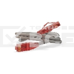 Патч-корд Hyperline U/­UTP, Cat.5e, LSZH, 3 м, серый , фото3