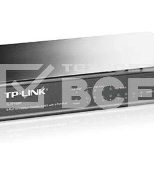 Коммутатор TP-Link SMB TL-SF1008P Коммутатор 8-port 10/100M Desktop PoE Switch