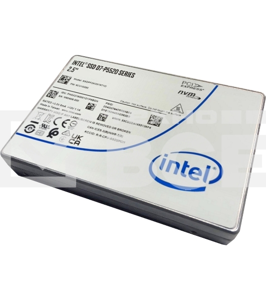 Накопитель SSD Intel D7-P5520, 3.84Tb, 2.5
