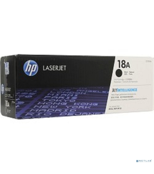 Тонер-картридж HP 18A CF218A черный для HP LJ Pro M104/M132 (1400 стр.)