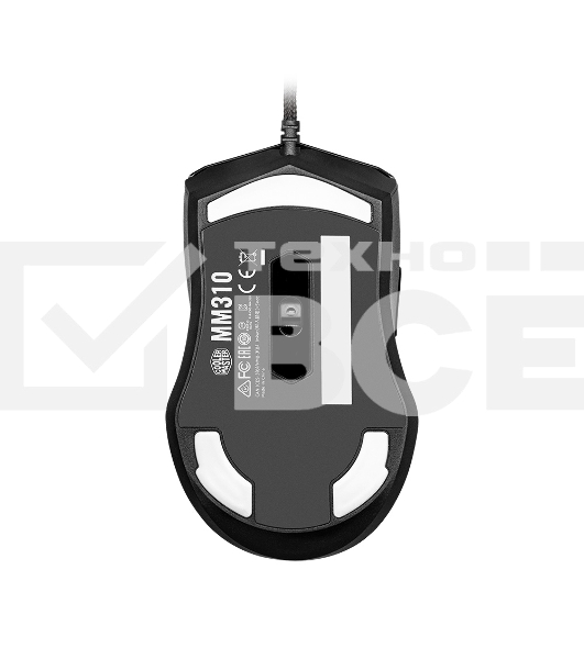 Мышь проводная Cooler Master MM-310-KKOL1 чёрный, 12000 dpi, USB Type-A, кнопки - 6
