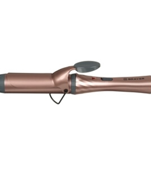 Щипцы для завивки волос BRAYER BR3210 розовый, 38 мм, 200 °C, 1 режим