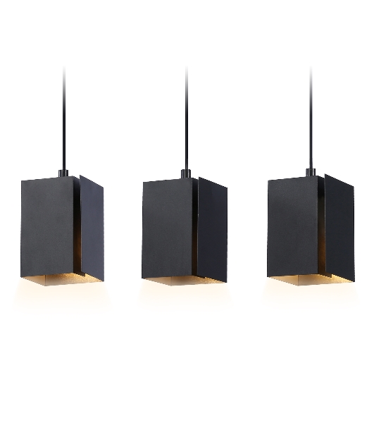 Светильник подвесной TN5141/3 BK черный E27/3 max 40W 400*80*1150