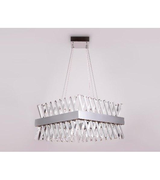 Светильник Ambrella light TR5315 CH/CL хром/прозрачный 144W 500*500*750 (Без ПДУ)