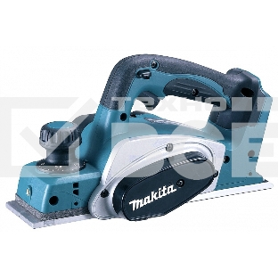 Рубанок Makita DKP180Z Рубанок ак,{18В,Li-ion,14000об\м,ширина-82мм,глуб-2мм,3.4кг,чем,парал упор,б\ак, з\у}