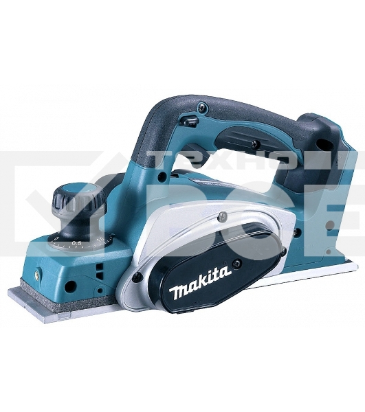 Рубанок Makita DKP180Z Рубанок ак,{18В,Li-ion,14000об\м,ширина-82мм,глуб-2мм,3.4кг,чем,парал упор,б\ак, з\у}