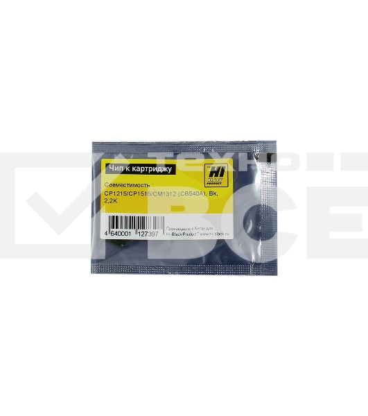 Чип к картриджу Hi-Black HP CLJ CP1215/ CP1515/ CM1312 new, BK, 2,2K