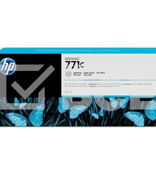 Картридж струйный HP №771C B6Y14A светло-серый для HP DJ Z6200 (775мл)