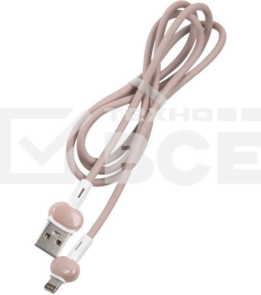 Кабель Redline Candy УТ000021991 Lightning (m) USB A(m) 1м розовый