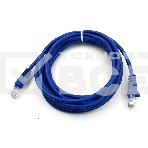 Патч-корд Buro UTP cat5E 3м синий RJ-45 (m)-RJ-45 (m), фото 1
