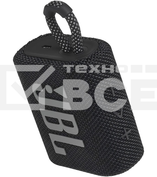 Портативная акустика JBL GO 3, черный