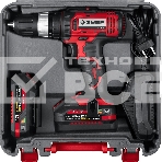 Дрель-шуруповерт аккумуляторная Зубр ДШУ-185-22, Аккумуляторный, 18В, 2 АКБ, Ударный, Кейс, фото9