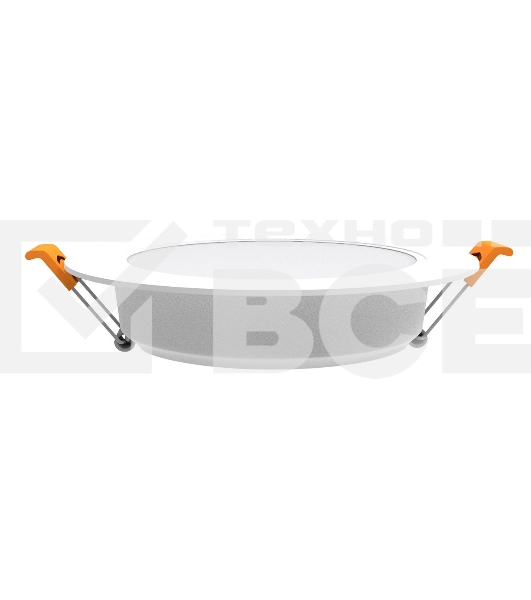 Светильник Gauss Elementary Downlight 5Вт 4000K белый круглый (9100420205T)