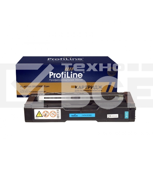 Картридж PL-407544 (SPC250E) для принтеров Ricoh Aficio SPC250/SPC260/SPC261 Голубой 1600 копий ProfiLine