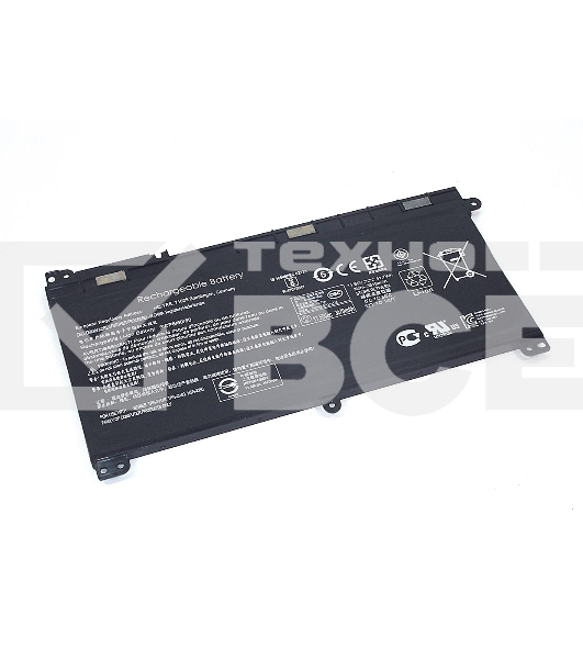 Аккумуляторная батарея для ноутбука HP Pavilion X360 (BI03XL) 11,55V 41,7Wh черная