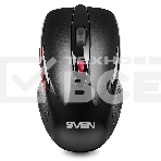 Мышь беспроводная SVEN RX-450W черный, 3200 dpi, радиоканал, USB, кнопки - 6, фото5