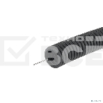 Труба гофрированная ПНД d20мм с протяж. черный (уп.100м) ДКС 71720, фото4