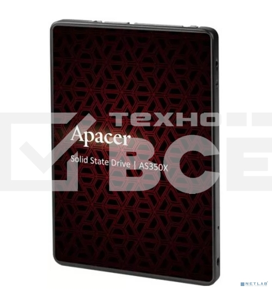 Накопитель SSD Apacer AS350X, 256Gb, 2.5