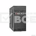 Компьютерный корпус Exegate EX283057RUS  Minitower ExeGate BAA-106 Black, mATX, <AAA350, 80mm>, 2*USB, Audio, фото2