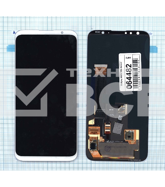 Дисплей для Meizu 16th, белый