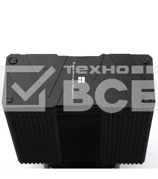 Кулер для процессора Thermalright Burst Assasin 120 EVO Dark (4-pin PWM, 156mm, Ni/CU, 6x6mm, 2x120mm, 66.17CFM, 25.6dBA, 1550RPM, S: 1700, 1200, 115X, AM5, AM4)