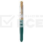 Ручка перьевая Parker 51 Premium (CW2169074) Forest Green GT F сталь нержавеющая подар.кор., фото3