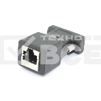 Переходник RJ45  на DB9 9 pin папа, фото 1