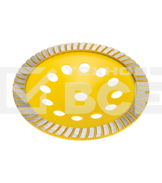 Чашка алмазная шлифовальная Kranz Turbo, 230х22,2 мм